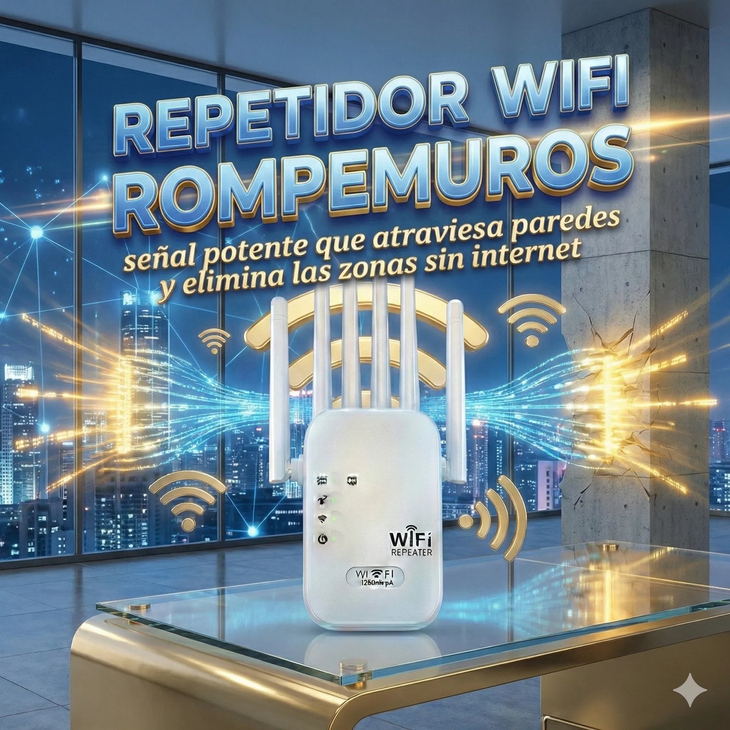 REPETIDOR WIFI ROMPEMUROS