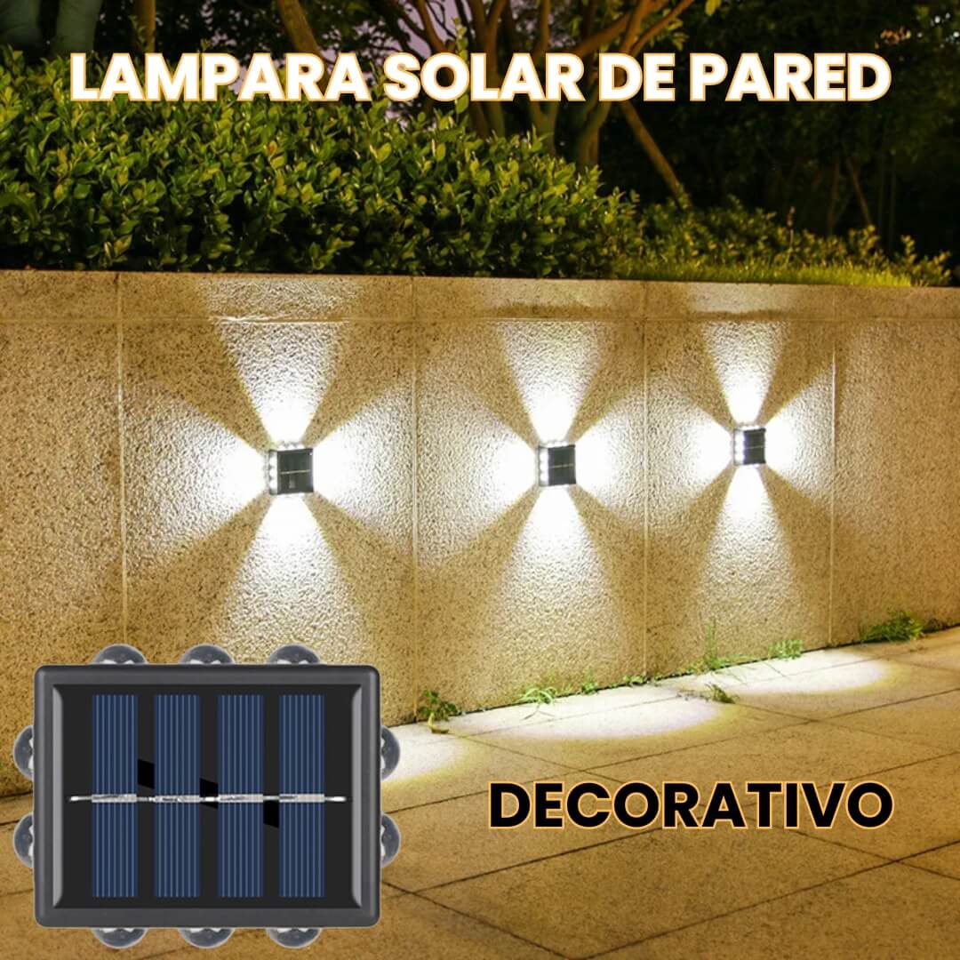 LAMPARA SOLAR DE PARED