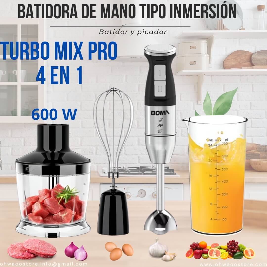 TURBO MIX PRO 4 EN 1