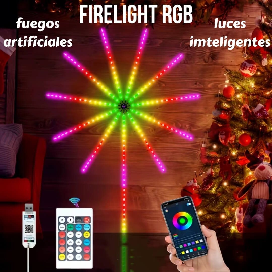 LUCES FUEGOS ARTIFICIALES