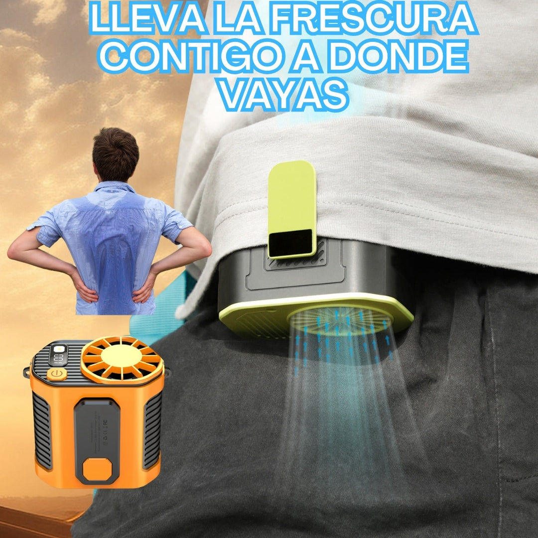 VENTILADOR DE CINTURA PORTATIL