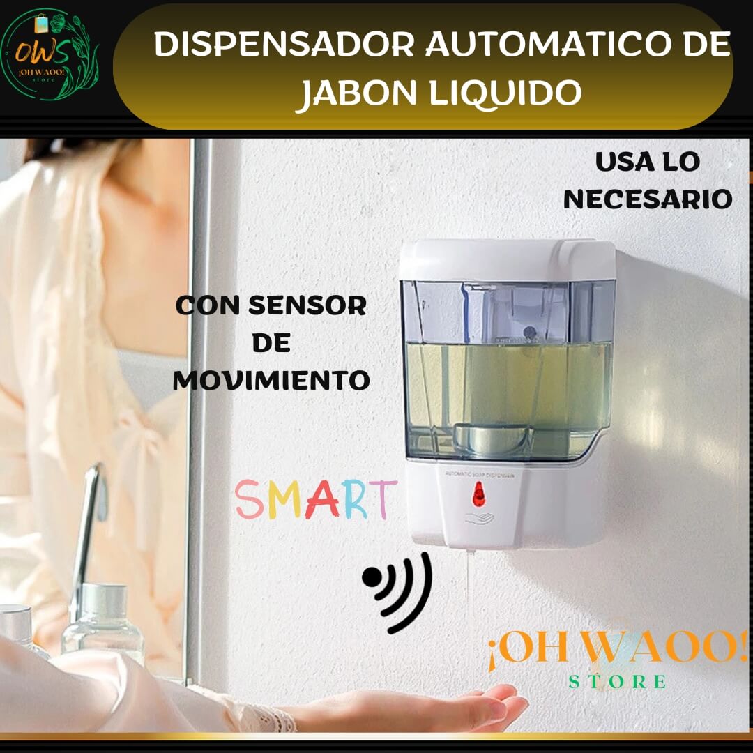 "TOUCHLESS"DISPENSADOR AUTOMATICO (JABON LIQUIDO)