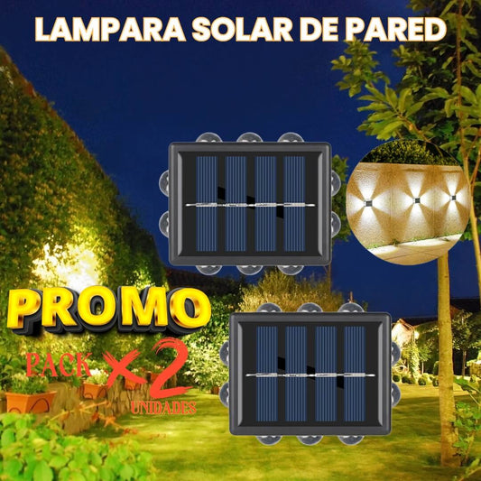 LAMPARA SOLAR DE PARED