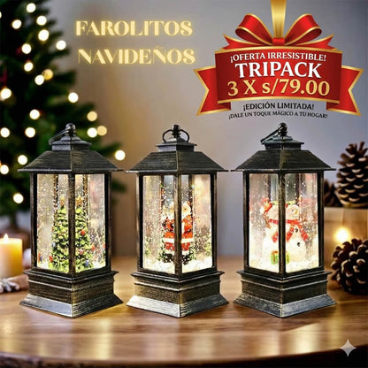FAROLITOS NAVIDEÑOS MAGICOS