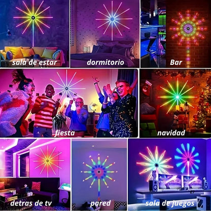 LUCES FUEGOS ARTIFICIALES