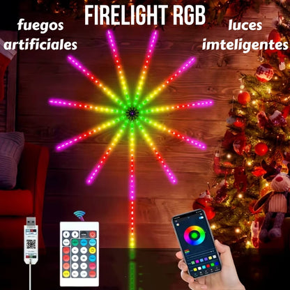 LUCES FUEGOS ARTIFICIALES