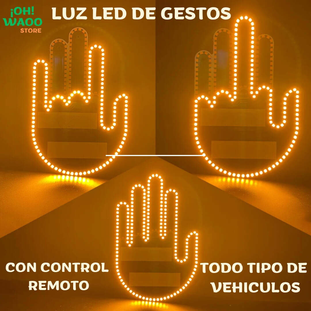 LUZ LED DE GESTOS