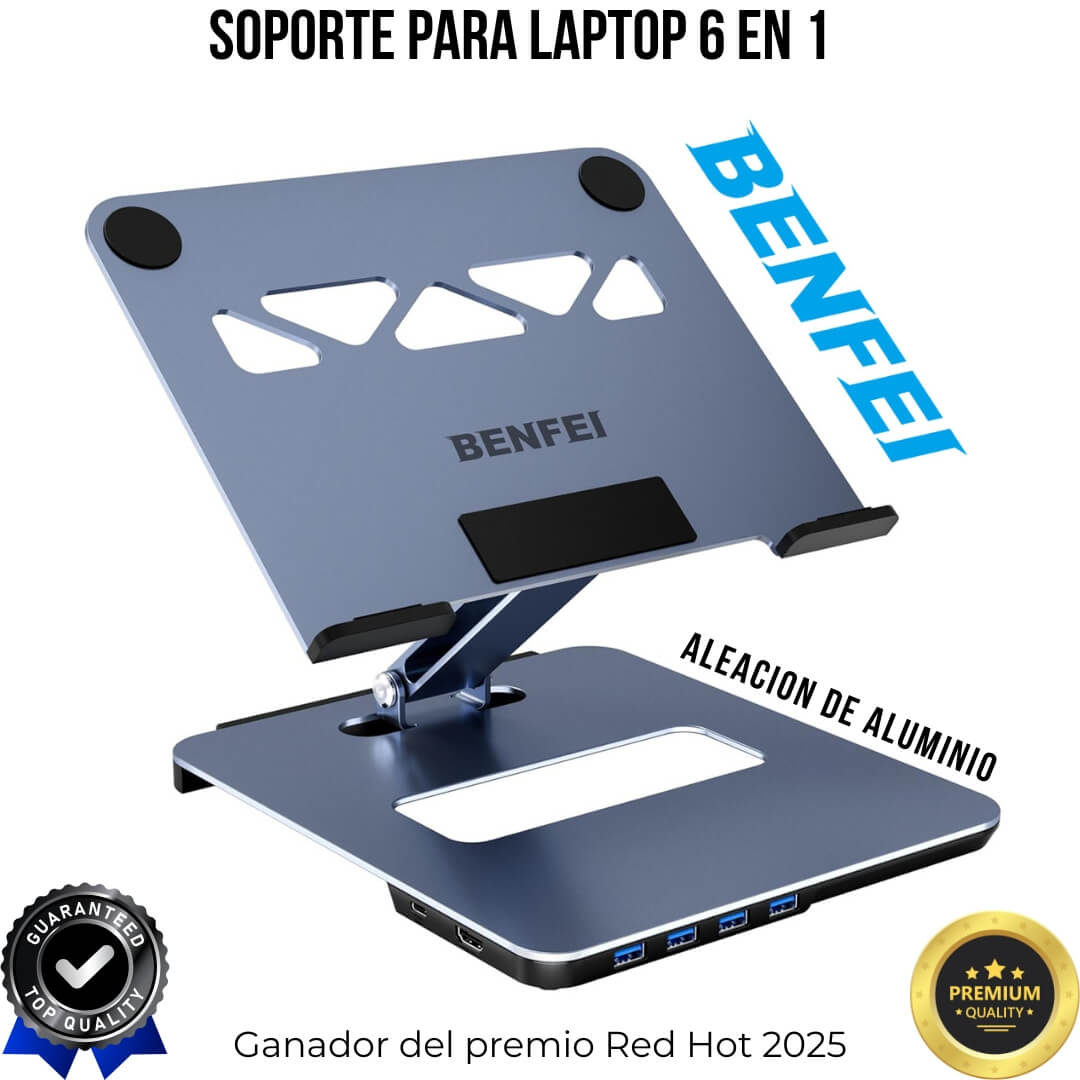 SOPORTE LAPTOP 6 EN 1