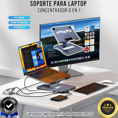 SOPORTE LAPTOP 6 EN 1