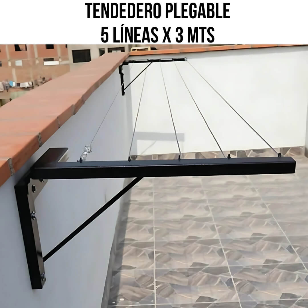 TENDEDERO PLEGABLE