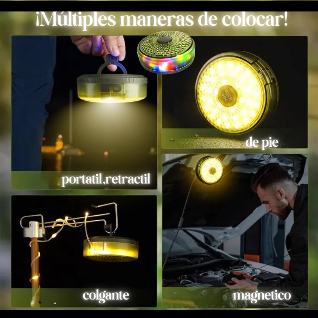 TIRA LED 2 EN 1 RETRACTIL